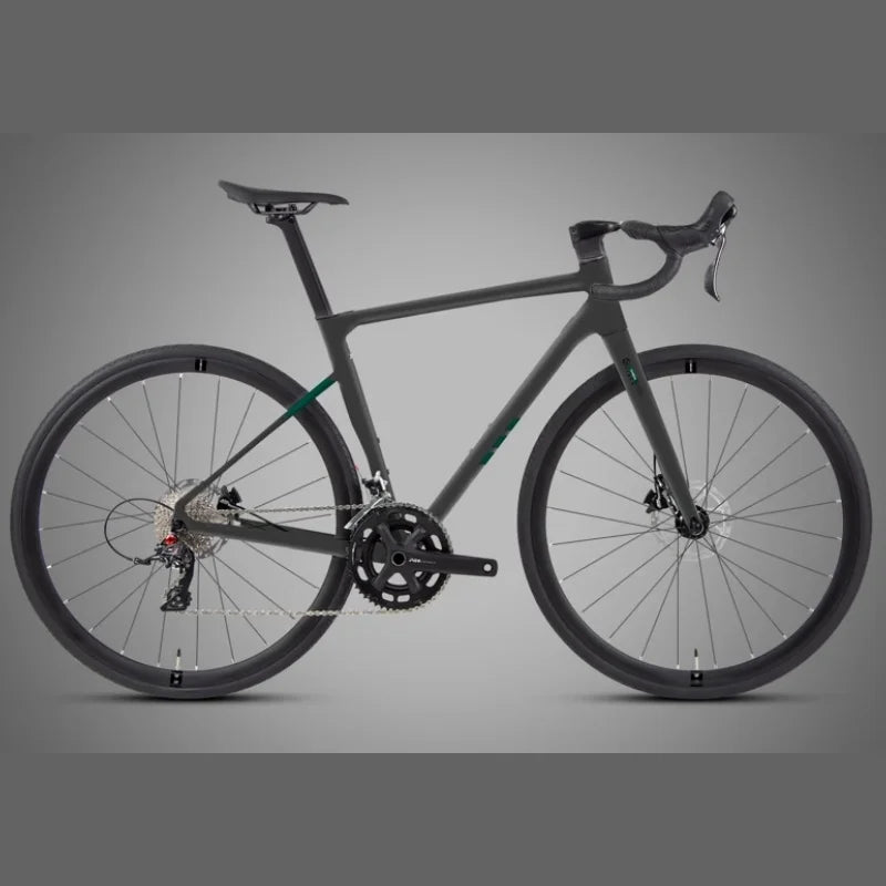 Twitter C6 Alu Alloy Road Bicycle Hydraulic Disc Brake 24 Speed Carbon Fiber Racing Ultra Light Thru Axle Hidden Cable