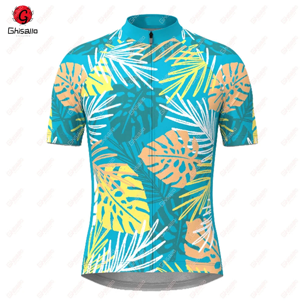 Hawaii Classic Men Cycling Jersey for Men Short Sleeve  MTB Maillot Downhill Pro Team Mountain Bicycle Clothing Customized