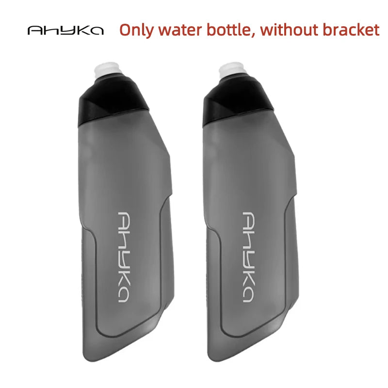 AhyKa Bicycle 600ml Aerodynamic Water Bottle Bracket Set Or Single Water Bottle MTB Road Bike Frame Down Tube Water Kettles