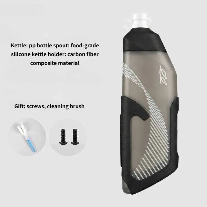 680ml Aerodynamic Bike Water Bottle Set Squeeze Drink Road Bike Frame Down Tube BPA Free Leak Proof Cycling Bottle