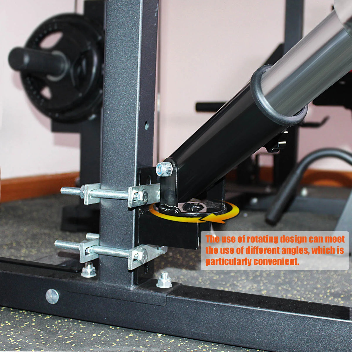 Landmine Base Gym Equipment Power Cage Landmine for Almost of Power Rack T Bar Row Platform Landmine Attachments for Squate RacK