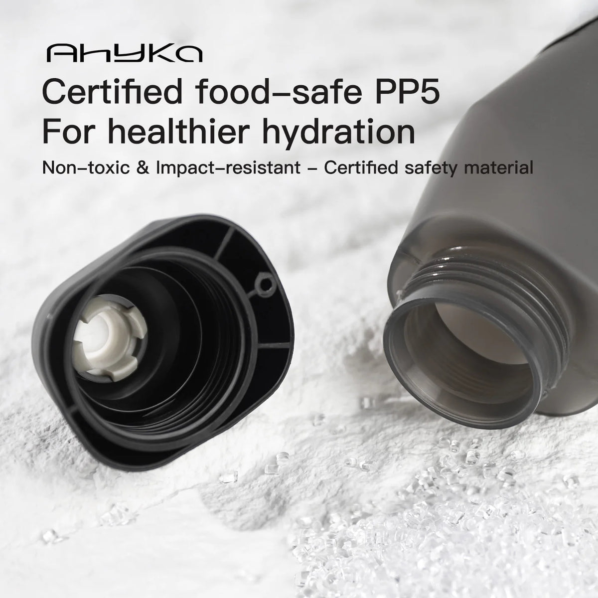 AhyKa Bicycle 600ml Aerodynamic Water Bottle Bracket Set Or Single Water Bottle MTB Road Bike Frame Down Tube Water Kettles