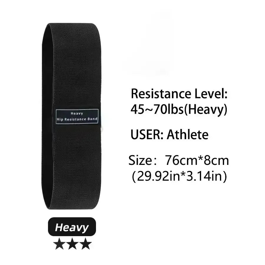 Non-Slip Fabric Booty Bands Widen Resistance Bands for Hip Legs Working Out Home Fitness Pilates Yoga Stretching For Women Men