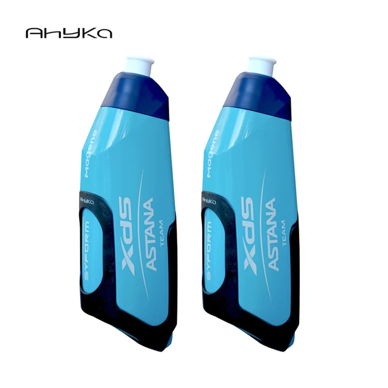 AhyKa Bicycle 600ml Aerodynamic Water Bottle Bracket Set Or Single Water Bottle MTB Road Bike Frame Down Tube Water Kettles