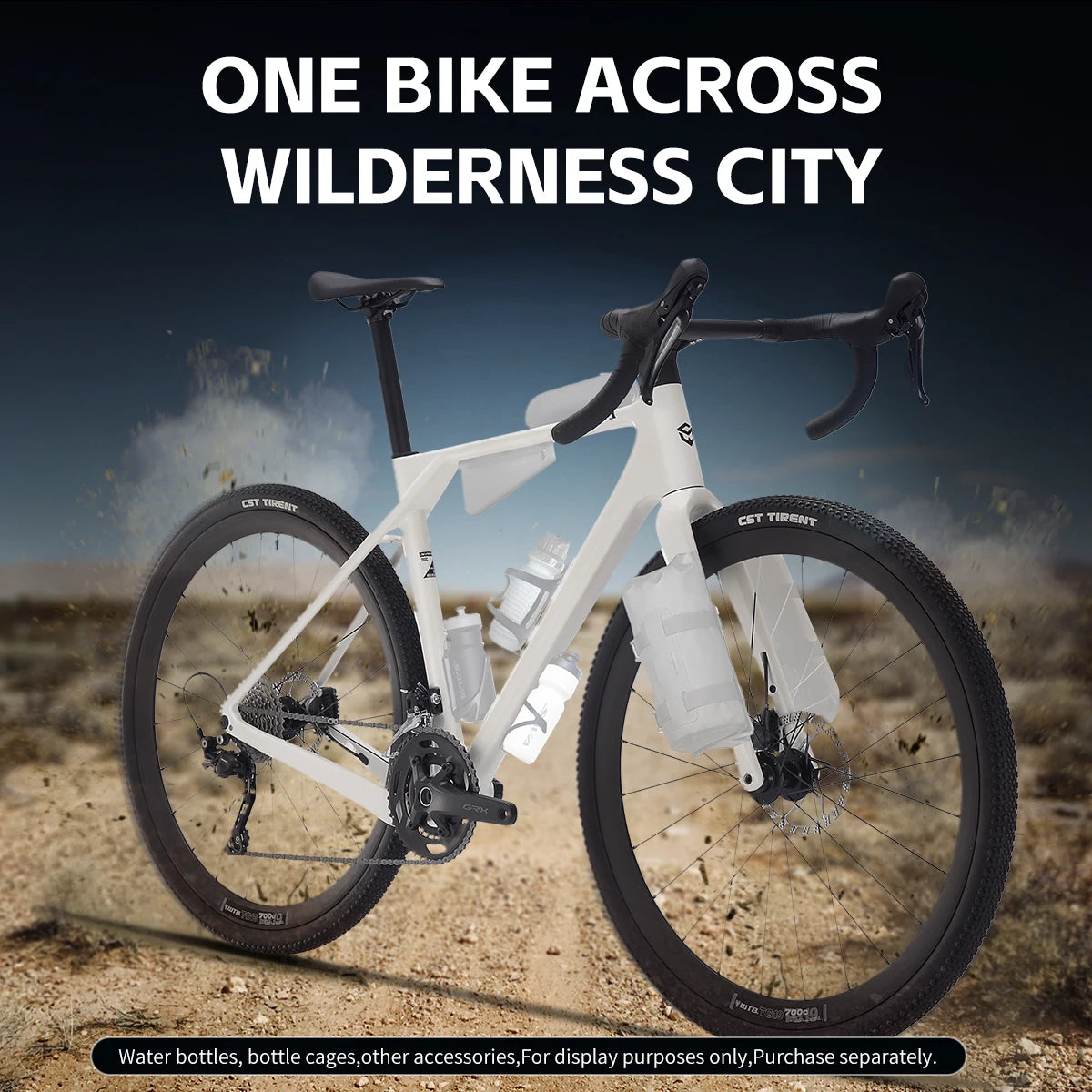 Ships from US SAVA Gelaro S4 GRX400 Carbon Gravel Road Bike All-Terrain Road Racing Bike Equipped with GRX400 Groupset