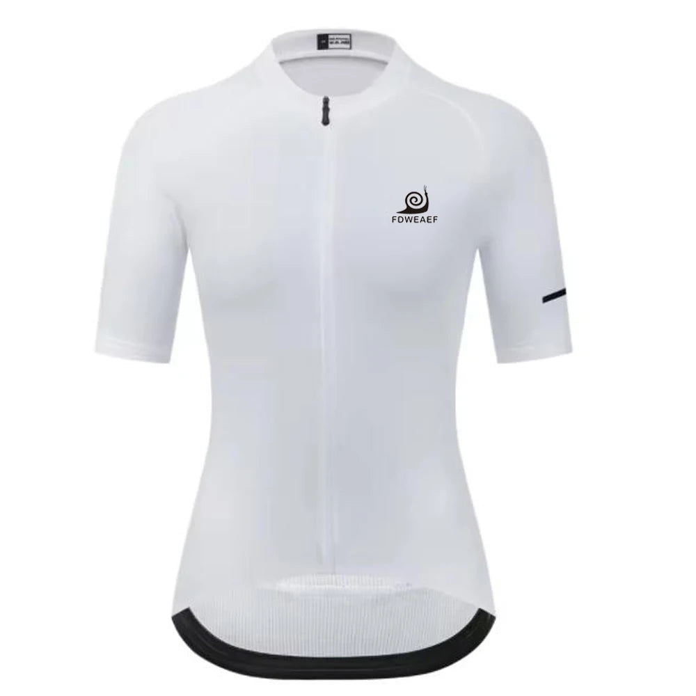 Women's Cycling Jersey Short Sleeve Racing Tops Bicycle Bike Wear Maillot Cyclist Clothes Shirt for Sports Active Outdoor