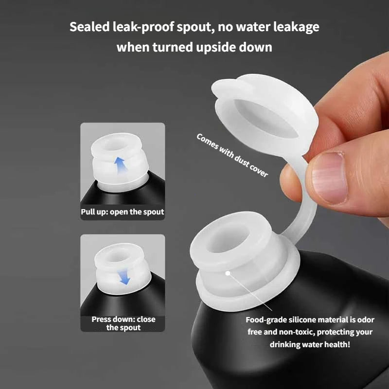 680ml Aerodynamic Bike Water Bottle Set Squeeze Drink Road Bike Frame Down Tube BPA Free Leak Proof Cycling Bottle