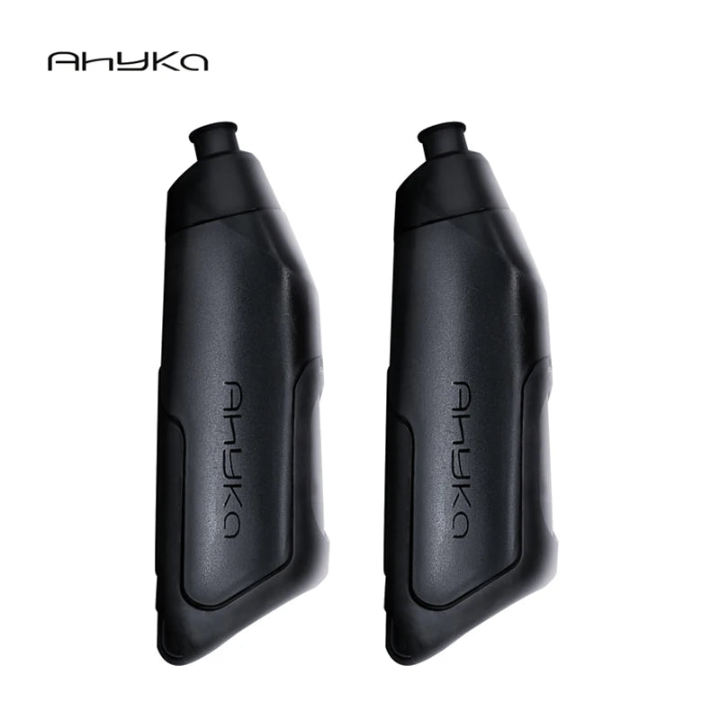 AhyKa Bicycle 600ml Aerodynamic Water Bottle Bracket Set Or Single Water Bottle MTB Road Bike Frame Down Tube Water Kettles