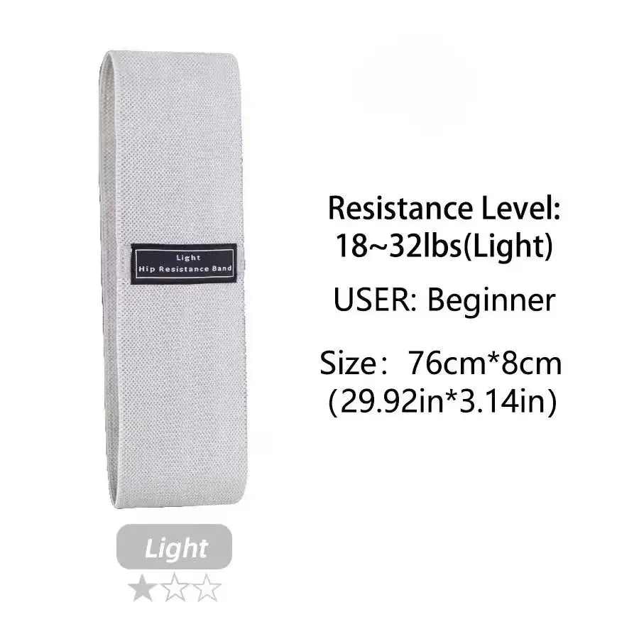Non-Slip Fabric Booty Bands Widen Resistance Bands for Hip Legs Working Out Home Fitness Pilates Yoga Stretching For Women Men
