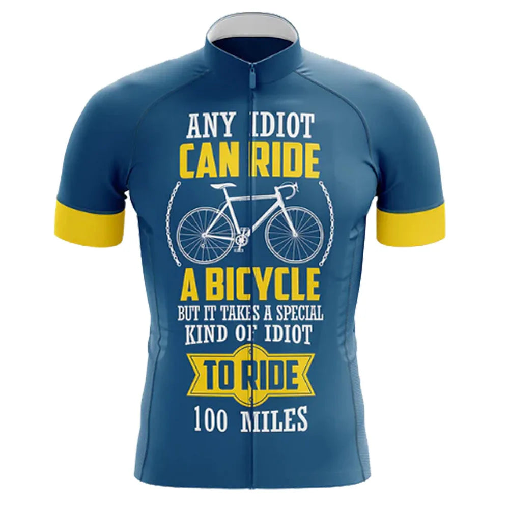 Special Idiot Men Cycling Jersey for Men Short Sleeve  MTB Maillot Downhill Pro Team Mountain Bicycle Clothing Customized
