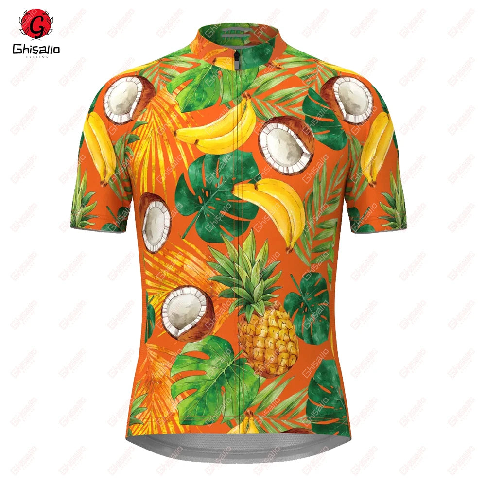 Hawaii Classic Men Cycling Jersey for Men Short Sleeve  MTB Maillot Downhill Pro Team Mountain Bicycle Clothing Customized