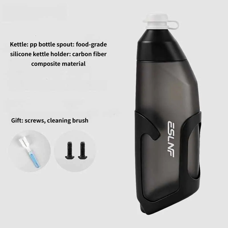 680ml Aerodynamic Bike Water Bottle Set Squeeze Drink Road Bike Frame Down Tube BPA Free Leak Proof Cycling Bottle