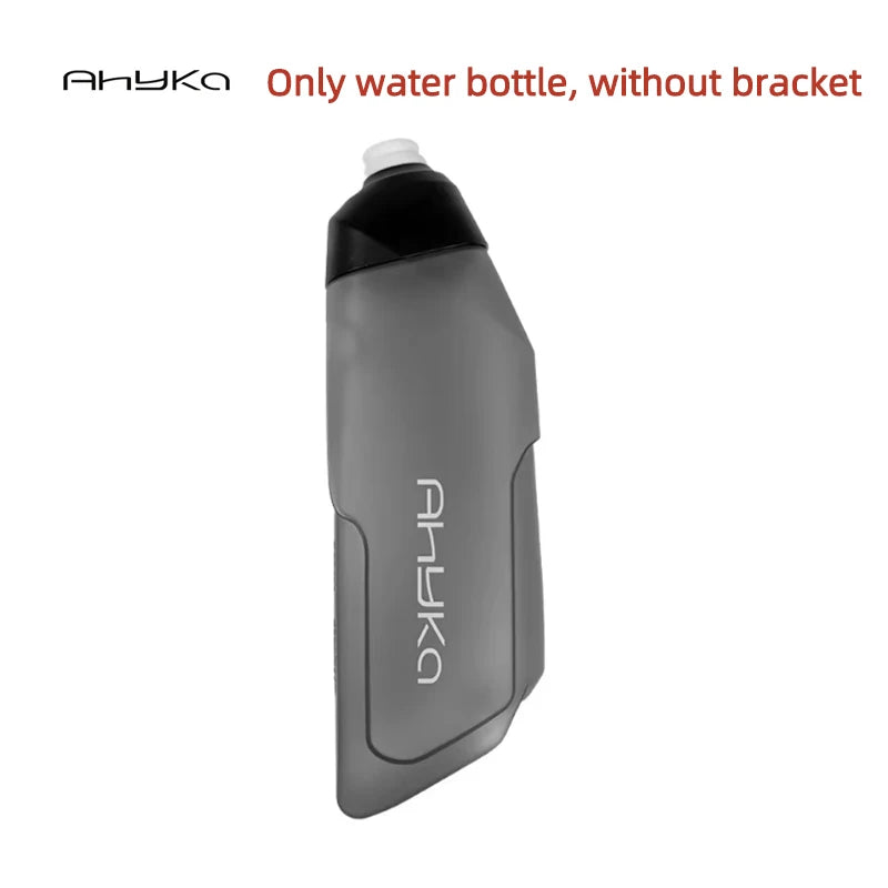 AhyKa Bicycle 600ml Aerodynamic Water Bottle Bracket Set Or Single Water Bottle MTB Road Bike Frame Down Tube Water Kettles