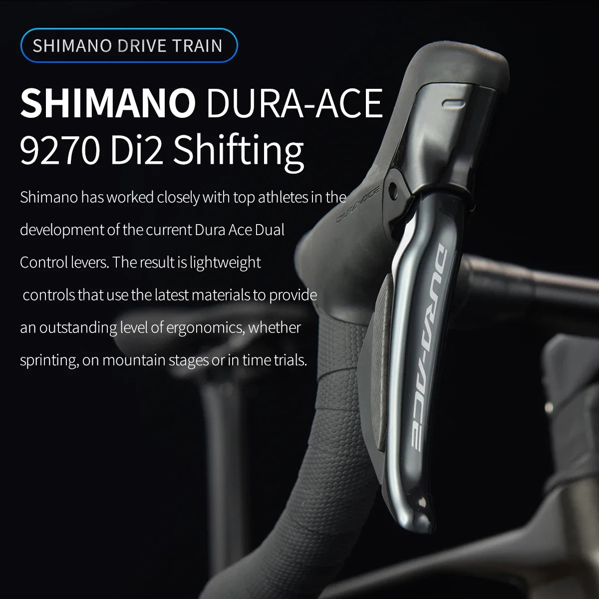 SAVA CRN R9 Carbon Fiber Electronic Shift Competition-Grade Aerodynamic Road Bike 24-Speed with SHIMAN0 DURA-ACE 9270 Di2 Kit