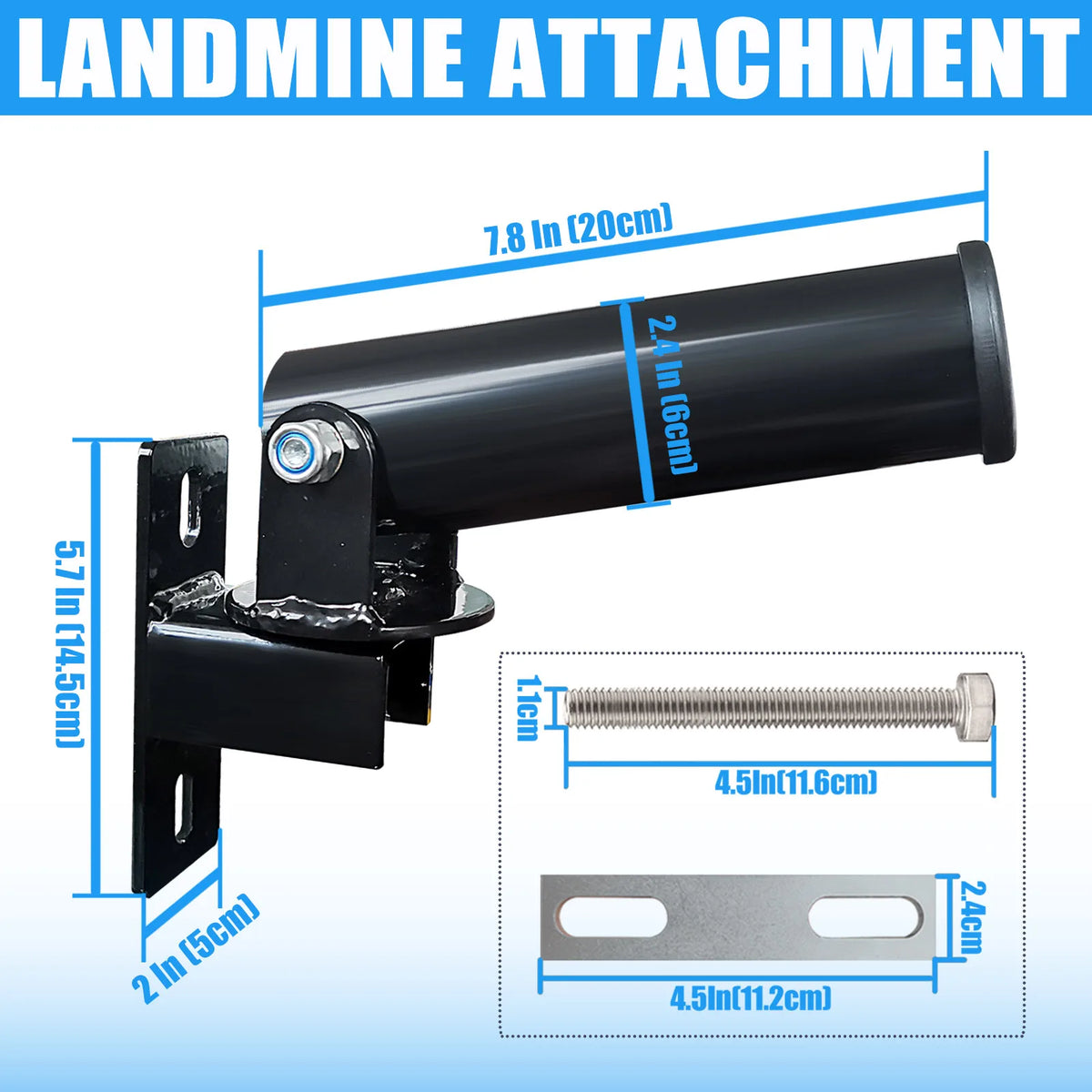 Landmine Base Gym Equipment Power Cage Landmine for Almost of Power Rack T Bar Row Platform Landmine Attachments for Squate RacK