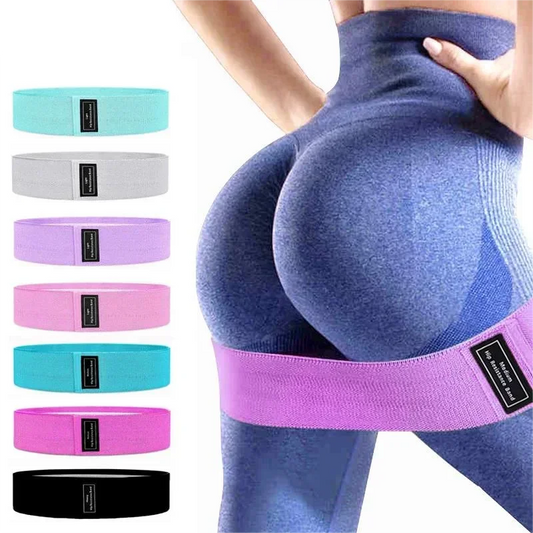 Non-Slip Fabric Booty Bands Widen Resistance Bands for Hip Legs Working Out Home Fitness Pilates Yoga Stretching For Women Men